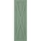 Ekena Millwork True Fit PVC Single X-Board Farmhouse Fixed Mount Shutters, Track Green, 18W x 42H, PR TFP001FH18X042TG - alternate 14